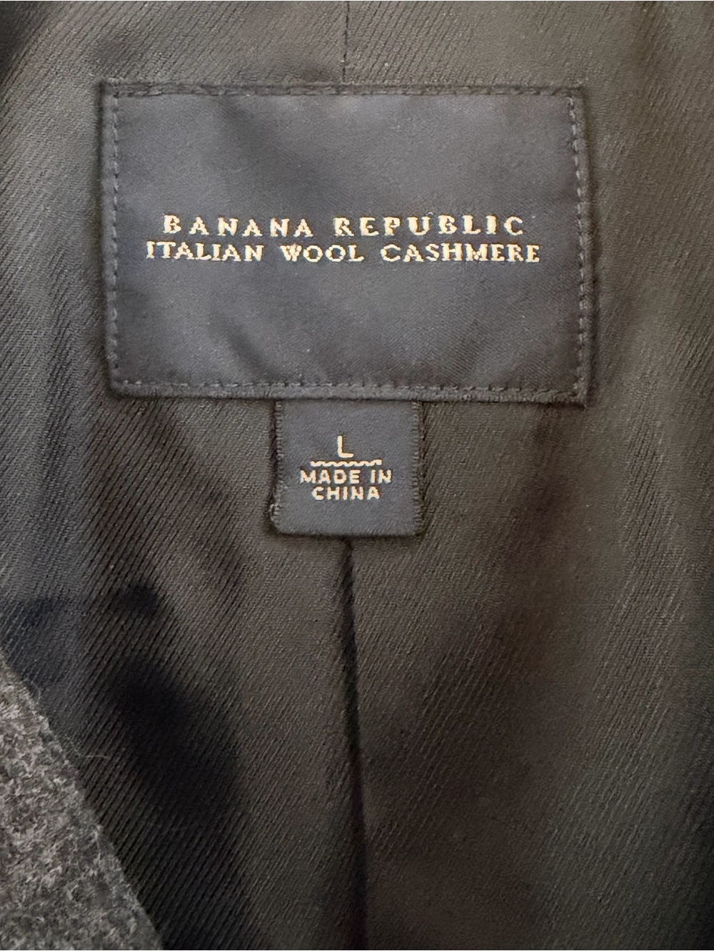 Banana Republic Italian wool cashmere jacket - Picture 9 of 9